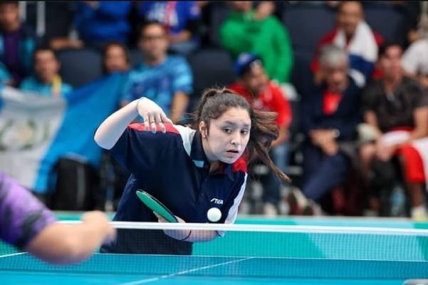 Tenimesista chillaneja Florencia Pérez ganó medalla de oro en Parapanamericano