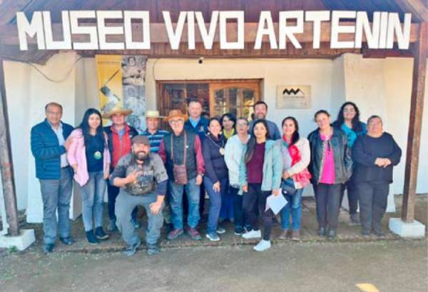 Ninhue recibió la visita de representante de la Organización Mundial de Turismo