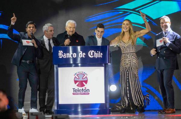 Teletón supera meta y recauda más de $38 mil millones