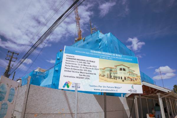 Un 50% de avance registran obras de nuevo edificio consistorial de San Nicolás