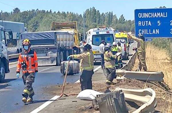 Accidentes fatales en Ñuble ya superan en cantidad a los ocurridos a noviembre de 2023