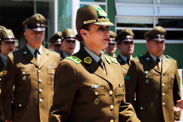 General Loreto Osses asume oficialmente como nueva jefe de Zona de Carabineros
