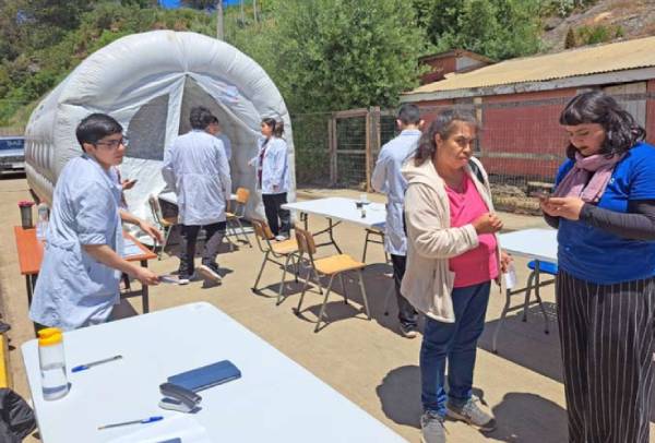 VRIM y comunidad de Cobquecura se unen en trabajo multidisciplinario de salud