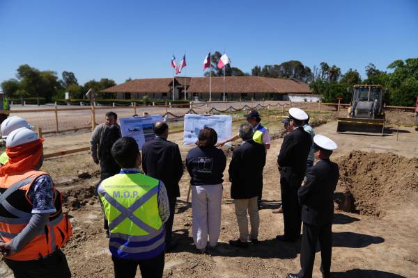 Comienza la construcción del segundo punto de posada para helicópteros en Ñuble