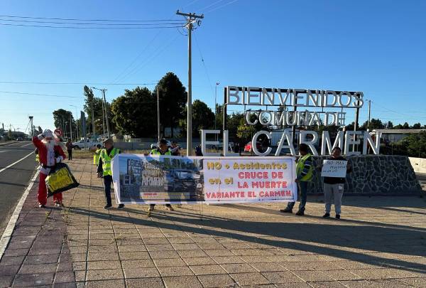 Vecinos manifiestan preocupación por reiterados accidentes en cruce El Carmen de la ruta a Yungay
