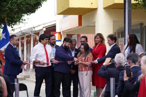 Presidente Boric encabezó inauguración de la primera sucursal BancoEstado en Ránquil