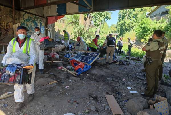 Eliminan toneladas de desechos en distintos puntos de Chillán
