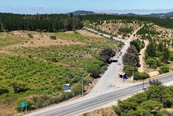 Anuncian licitación para pavimentar 14,5 kilómetros de la Ruta del Secano Interior