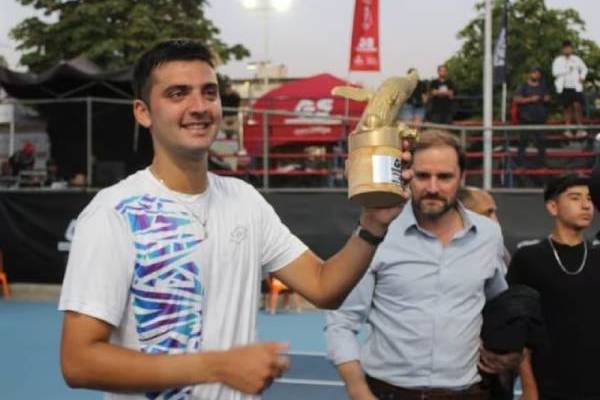 Tomás Barrios se propuso volver al top 100 en el ranking ATP del 2025