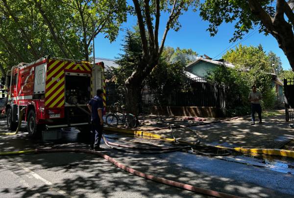 Incendio afectó a una vivienda en Chillán Viejo