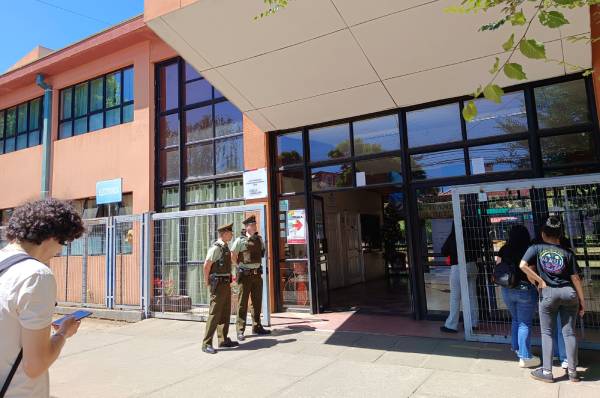 21 locales de rendición de la Paes bajo resguardo de Carabineros en Ñuble
