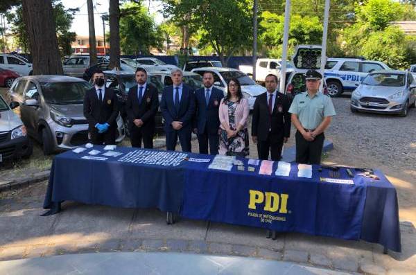 Desarticulan banda de venezolanos que traficaba cocaína por delivery en Chillán: Líder operaba desde la cárcel