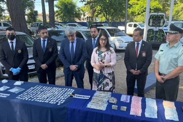 En prisión preventiva banda de venezolanos que traficaba cocaína por delivery en Chillán