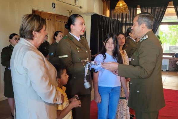 35 funcionarios de Carabineros de Ñuble fueron investidos en su nuevo grado