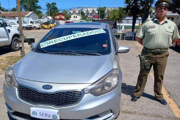 SEBV Ñuble destaca recuperación de 65 vehículos y 190 detenidos en 2024