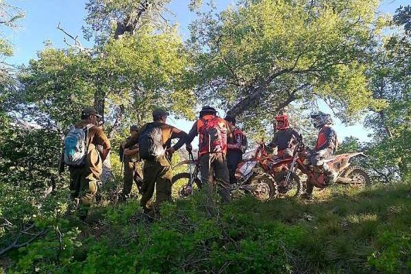 Laguna El Florido: GOPE Ñuble y Avanzada Fronteriza rescatan y multan a motoristas