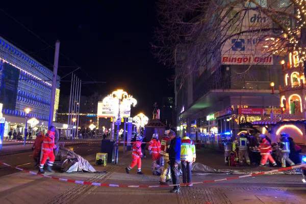 Atropello múltiple en un mercado navideño en Alemania