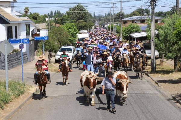 Jinetes dieron vida a nueva versión de Cabalgata de la Amistad de Coihueco
