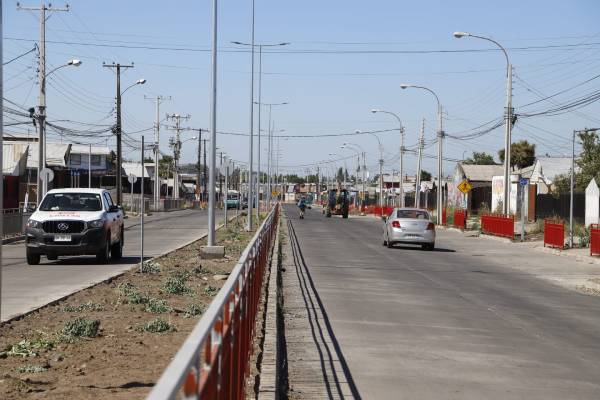Huambalí quedó habilitada para el tránsito vehicular