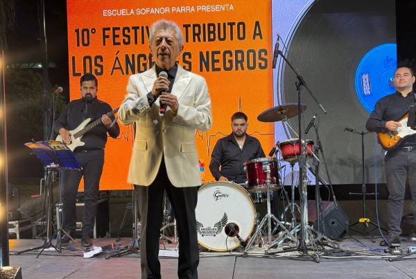 Glorias de Los Ángeles Negros revivieron en festival tributo a la banda