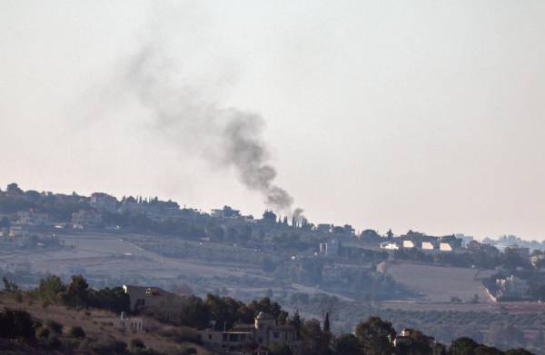 Israel bombardea localidades en sur del Líbano tras lanzamiento de proyectiles de Hizbulá