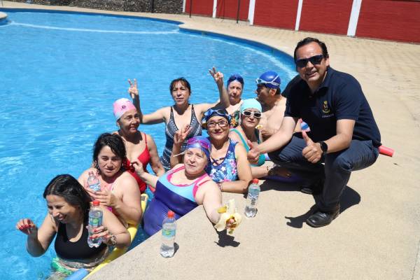 Con más de 200 inscritos inician este miércoles los cursos de natación en Chillán Viejo