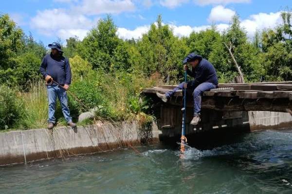 Regantes del río Ñuble advierten baja de 30% en caudales